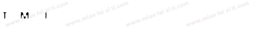 Trash Medium Italic字体转换